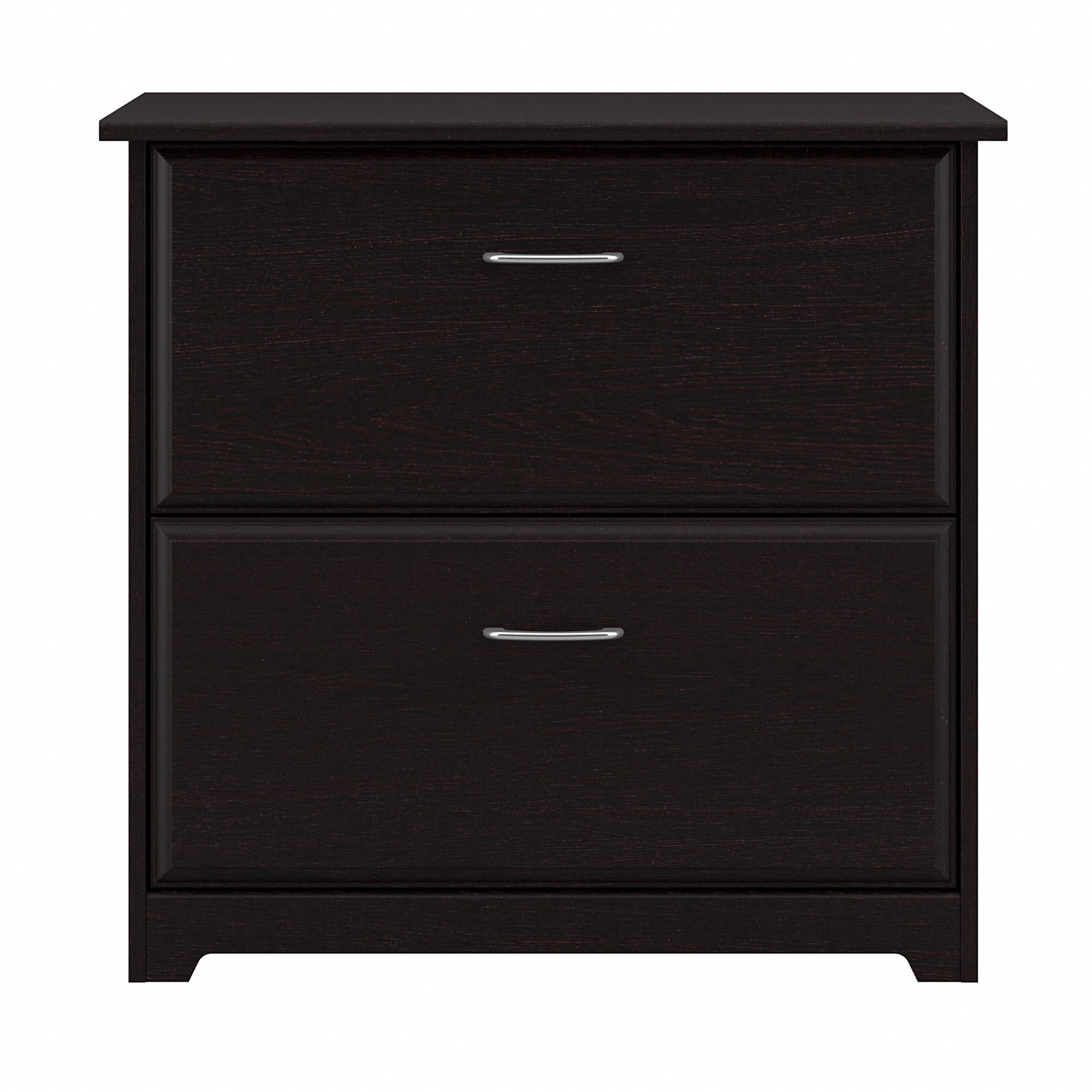 Cabot 2 Drawer Lateral File Cabinet in Chocolate Espresso Oak - Engineered Wood