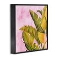 thumbnail image 3 of Stupell Industries Leafy Pink & Palms Floral Painting Black Framed Art Print Wall Art, 17 x 17, 3 of 8