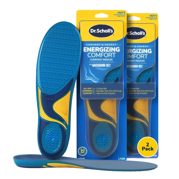 Plantillas para zapatos Dr. Scholl's Energizing Comfort, 2 pares