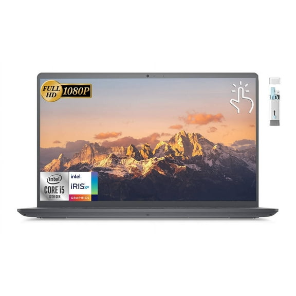 Dell Inspiron 15.6" FHD Touchscreen Laptop, Intel Core i5-1155G7 Processor, 16GB RAM, 1TB SSD, Wi-Fi, Bluetooth, Windows 11 Home, Cefesfy Multifunctional Brush