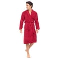thumbnail image 4 of Skylinewears Men’s Luxury Robe 100% Cotton Terry Robe Shawl Collar Kimono Bathrobe Spa Robe Lightweight Soft Sleepwear Shower Robe Gowns for Men, 4 of 6