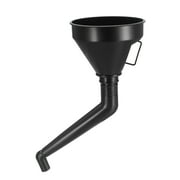 Uxcell Fuel Funnel 5.3" Universal Plastic Car Filter Funnel Gasoline Engine Oil Funnel with Filter Black