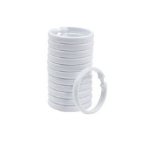ACDANC Shower Curtain Clips,O-Ring Structure Shower Hooks for Shower Curtain,Sleek and Aesthetic Shower Curtain Rings