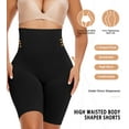 thumbnail image 2 of MANIFIQUE Shapewear for Women Tummy Control, High Waisted Faja Body Shaper Shorts Thigh Slimmer Girdle, 2 of 6