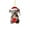 A, variant on Koala Christmas Ornament with Santa Hat and Gift Box, Festive Hanging Decor for Animal Lovers and Holiday Season Decorations - A