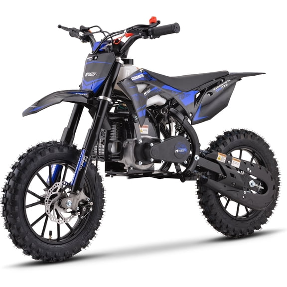 SAY YEAH Gas Dirt Bikes, 50cc 2-Stroke Gas Dirt Bike Dimensions:50x23x32 in, EPA Approved Engine, Best Gift for Young Motorsport Enthusiasts Top Speed: 20 Mph