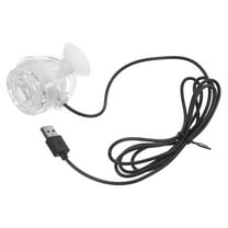 FRCOLOR OUNONA Fish Tank LED Light for Aquarium Decor Small LED Aquarium Light for Betta Fish Color Changing LED Spotlights 1 Set White