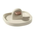 thumbnail image 3 of Heat Resistant Spoon Rest with Lid Holder: Keep Your Kitchen Tidy & Organized! White, 3 of 9
