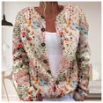 thumbnail image 2 of Sweaters for Women Fall and Winter Comfortable and resistant to pilling SuitableRed L Womens Sweaters, 2 of 4