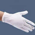 thumbnail image 4 of White Cotton Gloves Dry Hands, Soft Stretchy Working Gloves,for coins, Jewelry,Silver, Inspection Gloves for Women Men, 4 of 8