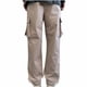 thumbnail image 5 of Pantalones largos para hombre, moda de ocio, color sólido, cremallera, bolsillo, trabajo, rectos, tubo, ropa, pantalones, blusa y pantalones de poliéster para hombre., 5 of 5