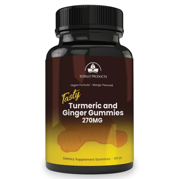 Turmeric Ginger Gummies 60 Chewable Gummies