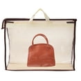 thumbnail image 5 of Uxcell Handbag Dust Bags, L Size Dustproof Transparent Purse Protector, Beige 2 Pack, 5 of 5