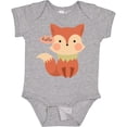 thumbnail image 3 of Inktastic Cute Fox Hello Boys or Girls Baby Bodysuit, 3 of 5