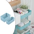 thumbnail image 3 of Cestas de Modelo Gabinete de Estar 1:12 Sunnimix Accesorios de Decoración Azul, 3 of 7