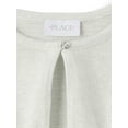 thumbnail image 2 of The Children's Place Girls Long Sleeve Cropped Knit Cardigan Shrug, Sizes XS-XXL, 2 of 3