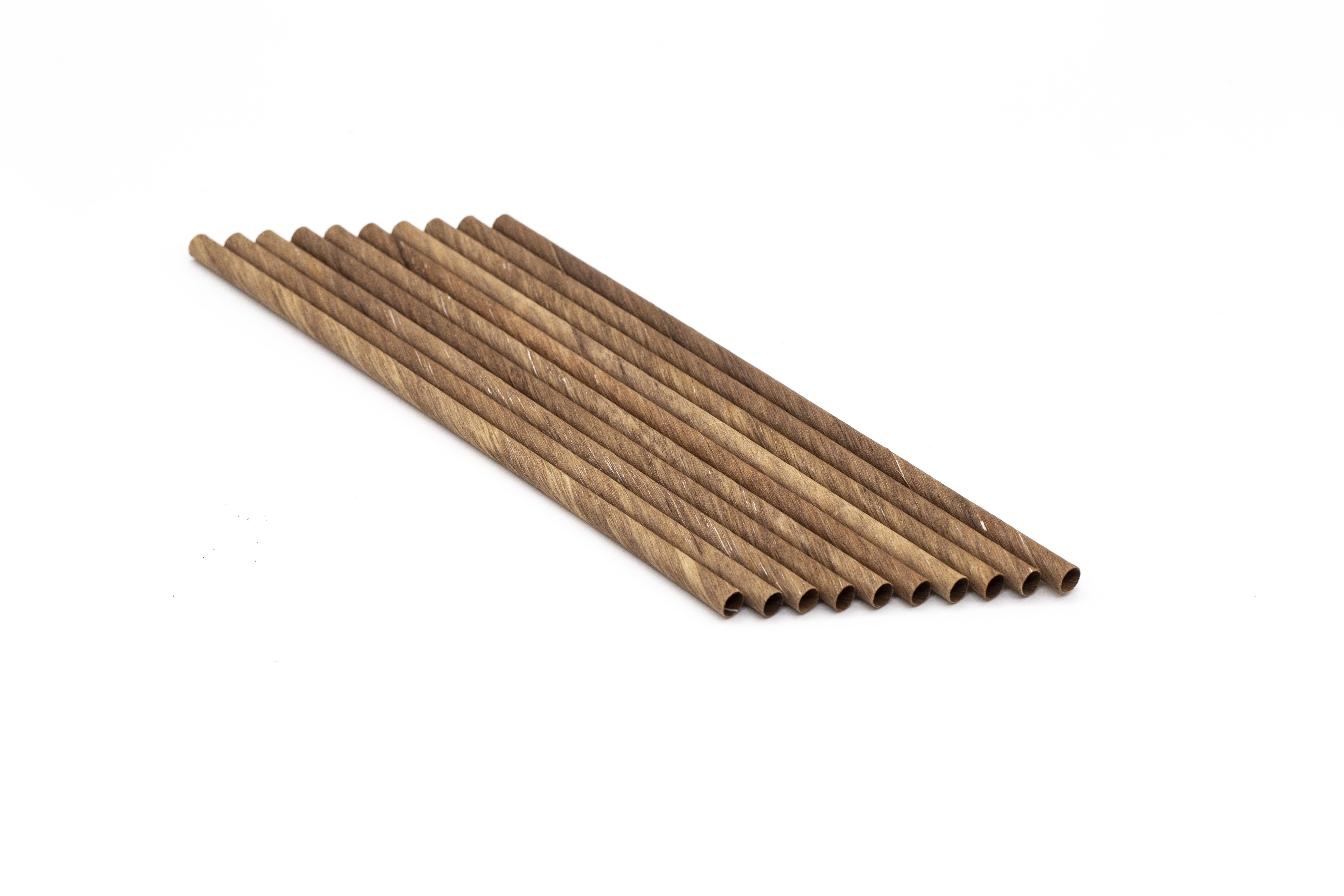 Wood Straw size: 6x200mm 500pcs/box