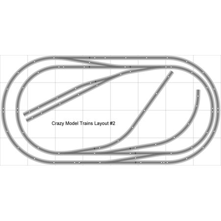 Train Layout 002 Dcc Bachmann Ho Ez Track Nickel Silver 4 X 8
