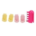 thumbnail image 5 of 5 Pcs Knitting Thimble Lightweight Durable Practical DIY Fun Sweater Wool Sewing Accessories, 5 of 8