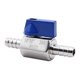 thumbnail image 1 of 304 Stainless-Steel Ball Valve, 10 mm Barb Shut-Off Valve, 1 of 5