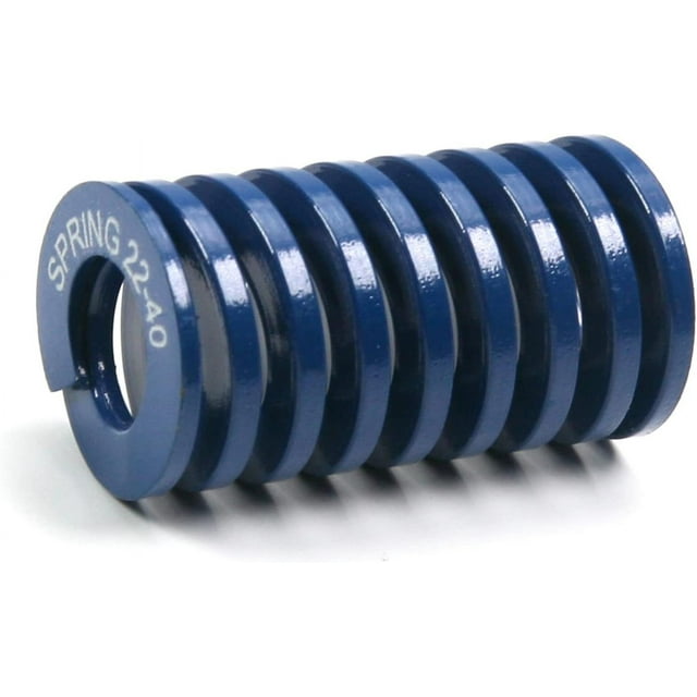 HUGFEGWE 40mm Load Mould Compression Die Spring Long Spiral Stamping Extra Light Load for Mechanical Equipment 3D Printer Accessories Blue 1PCS CJB91-25097
