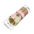 thumbnail image 2 of Conector Giratorio de Manguera 3/8PT Macho x 1/4NPT Hembra Accesorio Antitorción para Mangueras de Lavadora a Presión 3 Pcs, 2 of 3