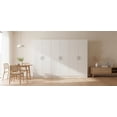 thumbnail image 3 of Klair Living Armoire de Rangement Utilitaire Polyvalente Modex (Ensemble de 3 Pcs) en Blanc, 3 of 13
