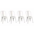 thumbnail image 1 of Nicer Furniture Stackable Industrial Style Dining Chairs, 1 of 1