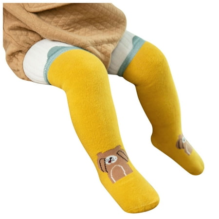 

Relanfenk Baby Socks Toddler Kids Girls Boys Cartoon Animals Knee High Antislip Stockings Sock