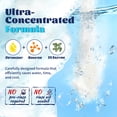 thumbnail image 5 of Dishwasher Detergent Powder + Booster, 90 Loads | Plastic-Free, Natural & Eco-Friendly Dishwasher Soap, Concentrated Plant-Based Enzymes - Cuts Grease & Grime, No Water Spots (Fragrance-Free), 5 of 7