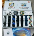 thumbnail image 1 of SMARTWATCH I-730 ULTRA 3 MAX DE CARGA INALÁMBRICA, CON 7 CORREAS Y AUDÍFONOS A9., 1 of 4