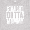 thumbnail image 4 of Inktastic Straight Outta Mommy Funny Boys or Girls Baby T-Shirt, 4 of 5