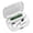 White, variant on TWS NEW R3 Wireless Bluetooth Headset HIFI Stereo Sports Waterproof Noise Reduction Binaural Fingerprint Touch with Charging Box