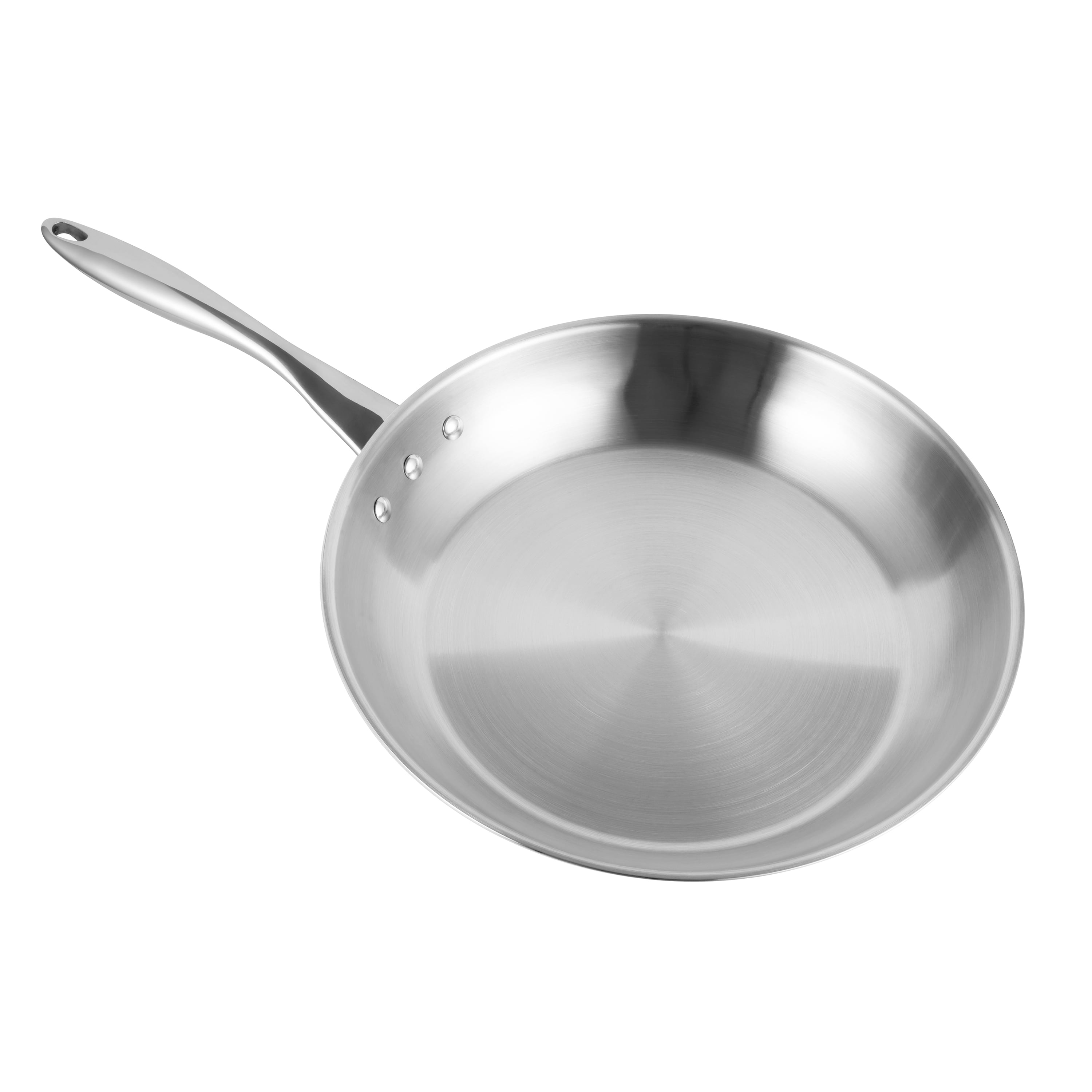  12 Stainless Steel Pan by Ozeri with ETERNA, a 100% PFOA and  APEO-Free Non-Stick Coating