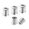 thumbnail image 2 of 4x Tornillos de plato de bicicleta Cola Aleación de titanio para 105-14 mm plata Cola Pernos de plato de bicicleta, 2 of 8