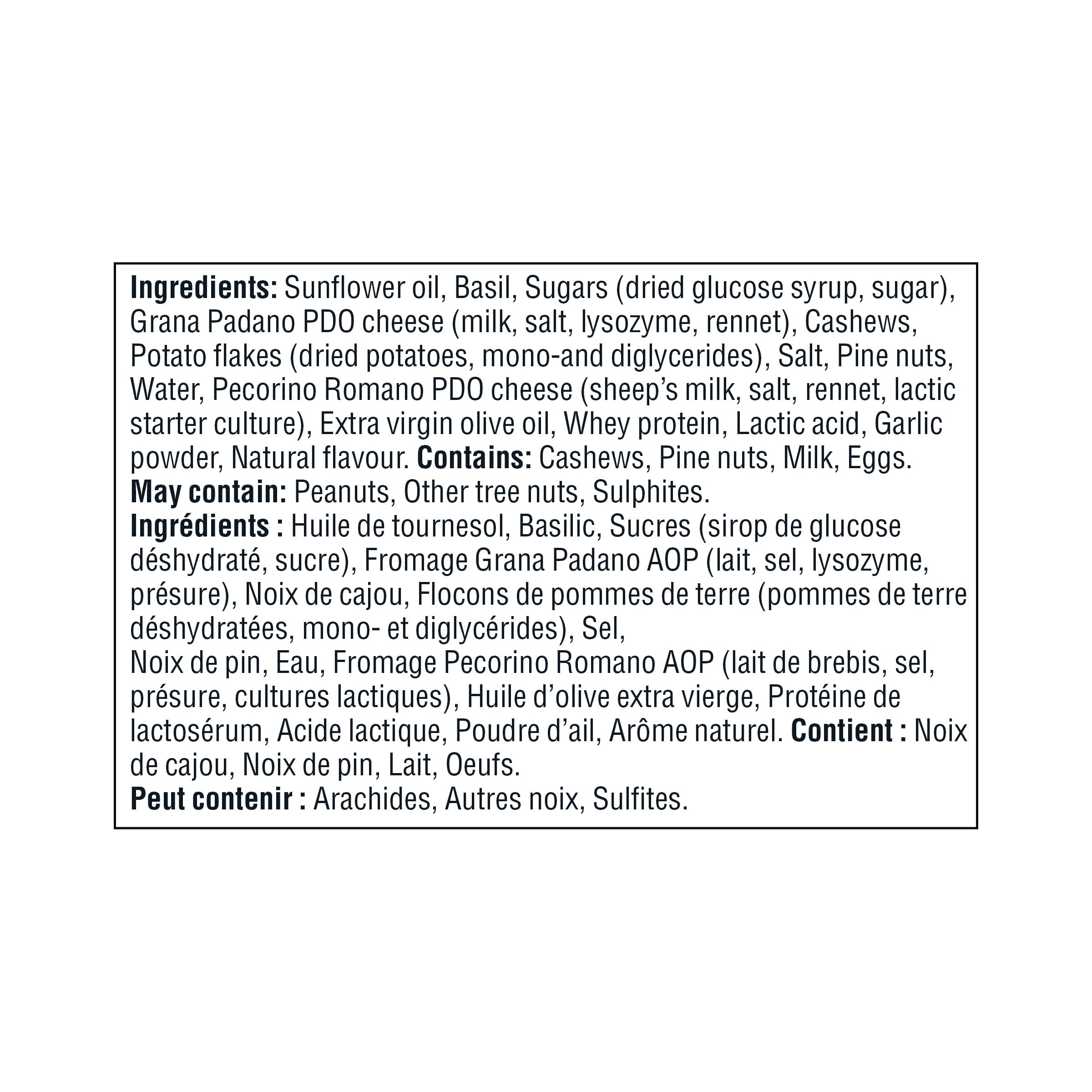 Our Finest Green Pesto Sauce, 270 mL