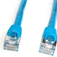 UPC: 0065030799928 | Startech S45PATCH7BL 7 ft Blue Shielded- Snagless- Category 5e- 350 MHz- STP Patch Cable