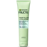 Garnier Fructis Hair Filler Hyaluronic Acid Moisture Repair Gel Cream, 5.1 fl oz