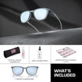 thumbnail image 3 of Oakley OO9286 Thurso Round Shaped Polarized Sunglasses for Men - Includes Official Eyewear Kit - Matte Crystal Black Frame with Prizm Deep Water Lens, 3 of 6
