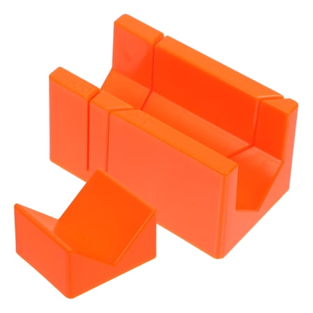 Phenofice Adjustable Electric Guide Miter Box Plastic Chocolate For Error Reduction 1Pcs