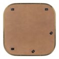thumbnail image 4 of Kate and Laurel Rollo Midcentury Modern Rounded Square Mirror, 24 x 24, Gold, Decorative Metal Framed Mirror With Radius Corners, 4 of 8