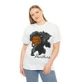 thumbnail image 4 of Vintage Panthers Basketball T-shirt, Panther Mascot School Spirit Shirt White XL, 4 of 6