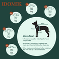 thumbnail image 2 of IDOMIK Dog Anxiety Vest, Adjustable Dog Calming Shirt for Fireworks, Travel & Separation Stress, Gray, XS, 2 of 10