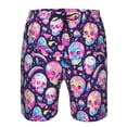 thumbnail image 3 of Vsdgher Skull mushroom colorful cute Men's Beach Shorts, Surfing shorts, Swim trunks, Quick Dry Swim Trunks for Surfing Beach Fun -X-Large, 3 of 6
