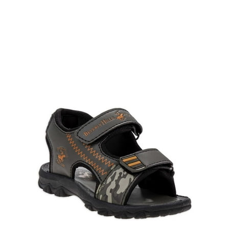 

Beverly Hills Polo Club hook and loop Boys open toe sport sandals