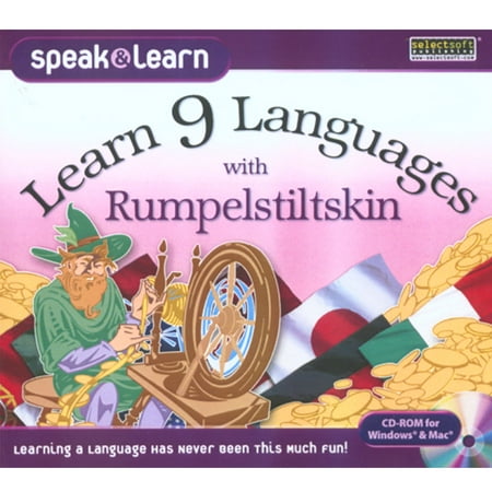 Learn 9 Languages with Rumpelstiltskin for Windows/Mac- XSDP -LESPL9RUMJ - Reading and listening to stories can be one of the best and easiest ways to learn a new language. With Speak & Learn, (Best Way To Clean Windows With A Squeegee)