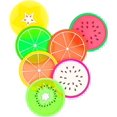 thumbnail image 1 of Kit de posavasos con diseño de diamantes para hacer tú mismo, manteles individuales antideslizantes y de gran adherencia con temática de frutas (7 piezas), 1 of 4