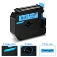 thumbnail image 4 of GREENCYCLE 1PK Compatible for Brother P-touch M Tape MK521 M-K521 M521 9mm 0.35" Black on Blue for Brother PT-100 PT-M95 PT-90 PT-70 PT-65 PT-85 Label Maker Refills, 4 of 7