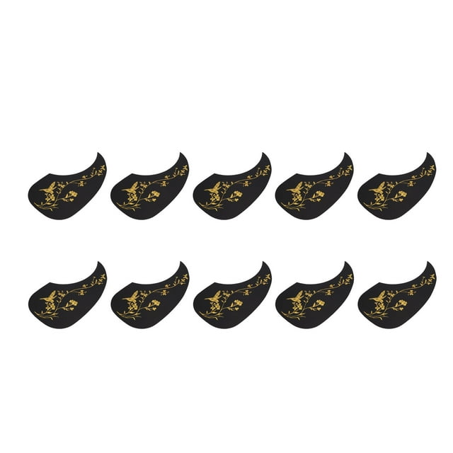 Acoustic Guitars Guards Plate, Guitar Pickguard Drop Shape For Replacement Gold