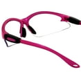 thumbnail image 5 of Global Vision Cougar Hot Pink Safety Glasses with Clear Lenses, 5 of 7